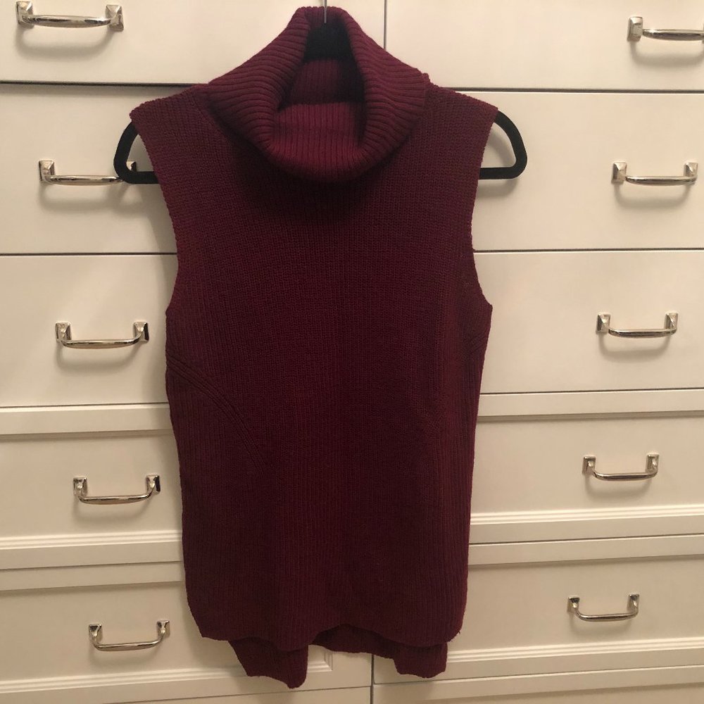 French Connection Sleeveless Turtleneck Size S